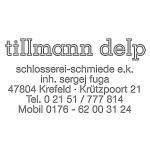 Logo Tillmann Delp Schlosserei - Schmiede